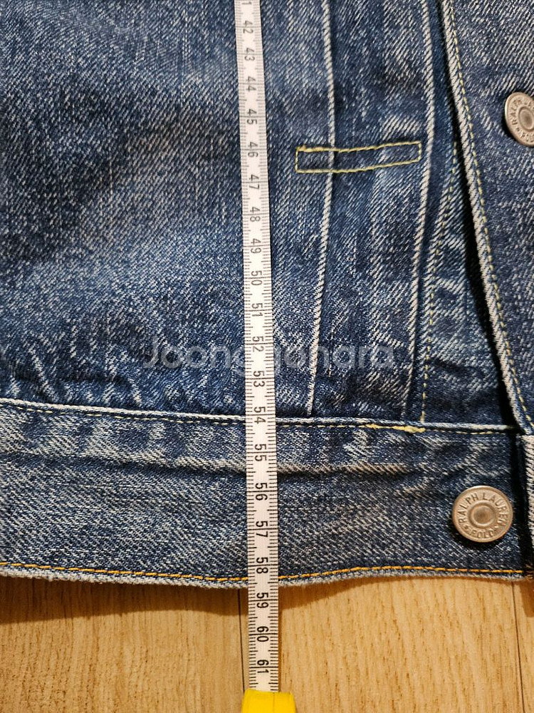 [M] 폴로 랄프로렌 데님 트러커 자켓 페어리드--2