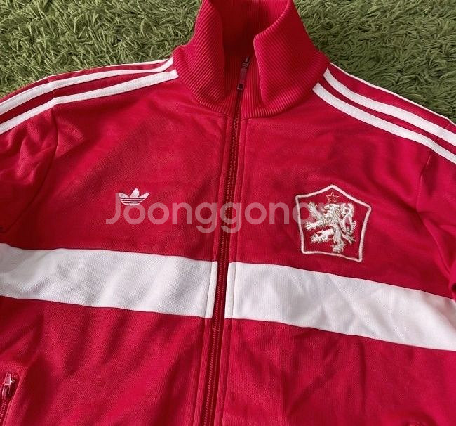 아디다스 페루 레드 트랙탑 져지집업 90/S--1