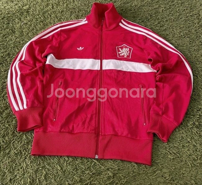 아디다스 페루 레드 트랙탑 져지집업 90/S--0