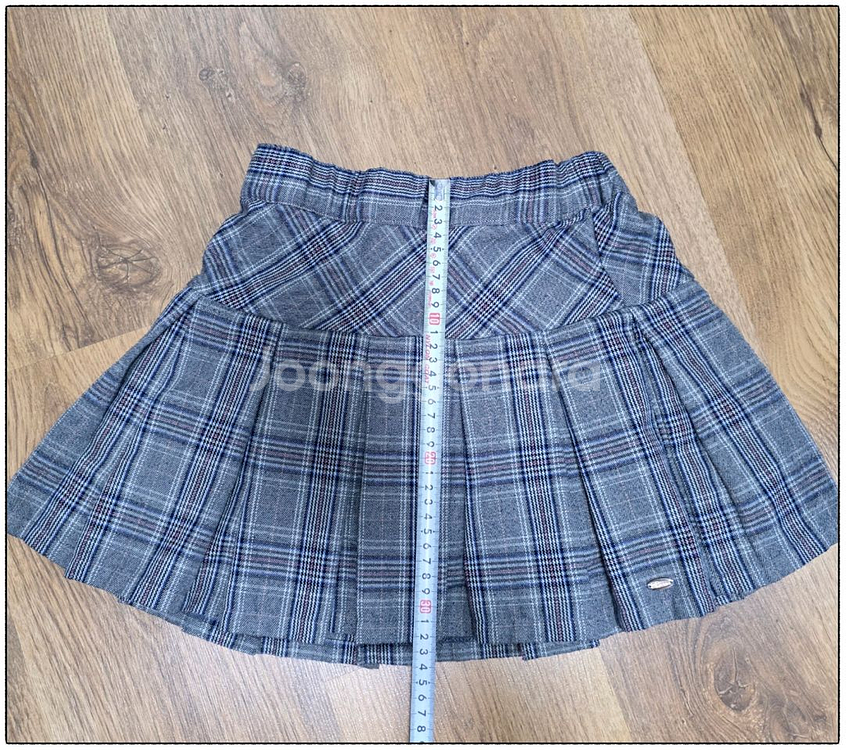 아동 꼬망스 치마 체크 [140]--3