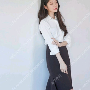 으네드레스 언발 머메이드 스커트 차차브라운 55