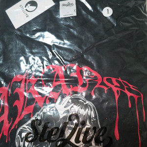 스텔라이브 아카네 리제 밀키웨이 티셔츠 1사이즈 팝니다