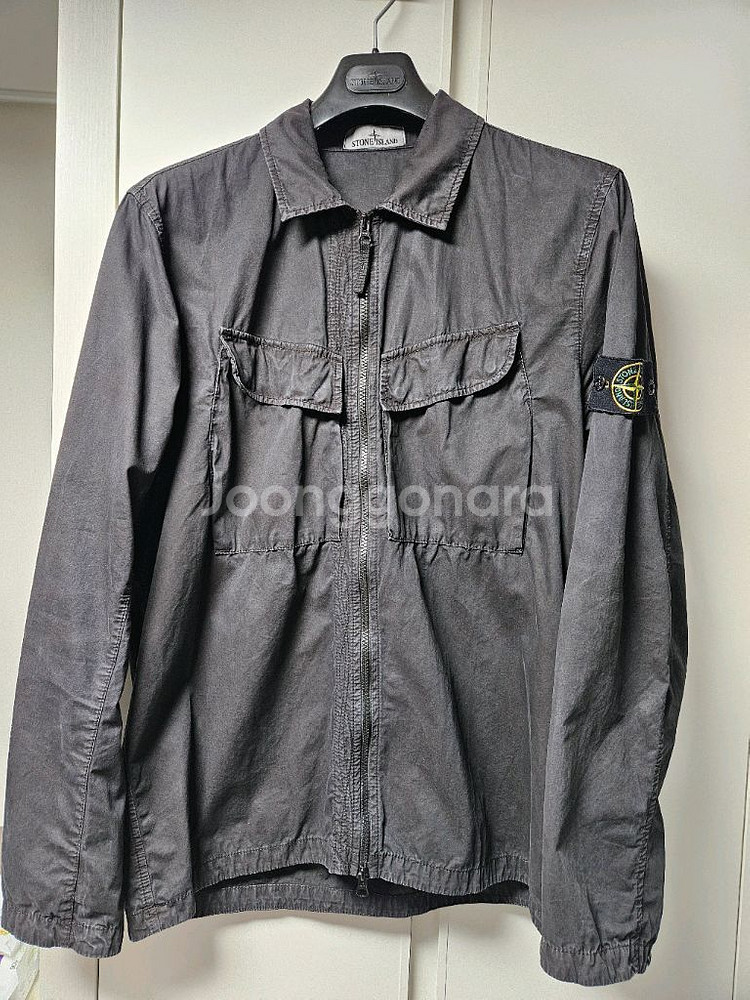 스톤아일랜드 올드이펙트 오버셔츠 22FW XL--0