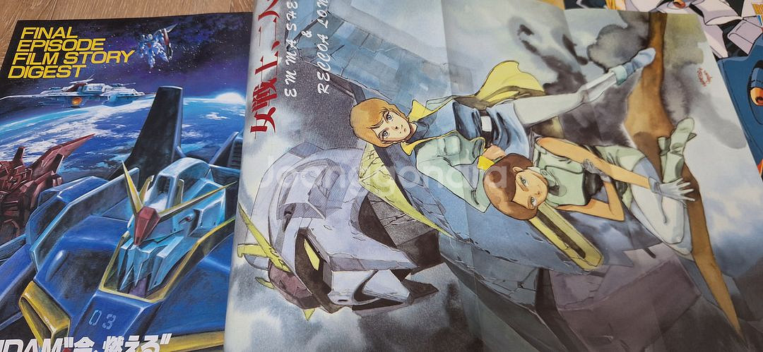 제타건담,F91건담,드라고너,파이브스타스토리 일본화보집--6