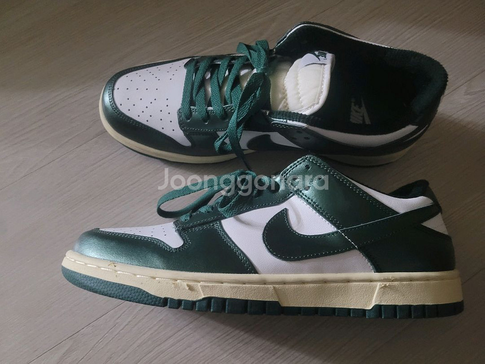 나이키 덩크로우 빈티지그린 290(실280)--1