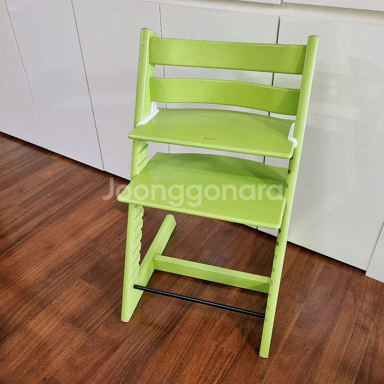 스토케 트립트랩 연두색 아기 유아식 의자 하이체어--0