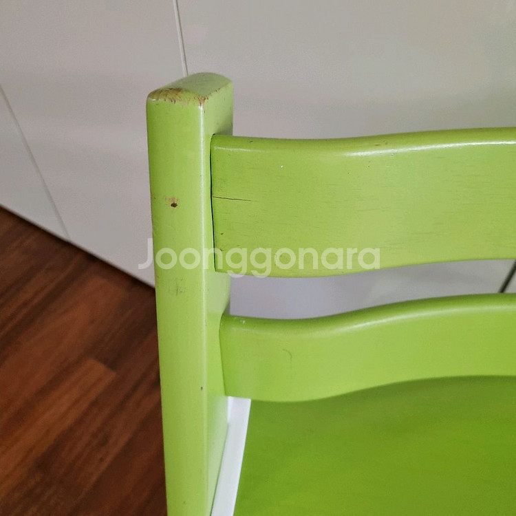 스토케 트립트랩 연두색 아기 유아식 의자 하이체어--4