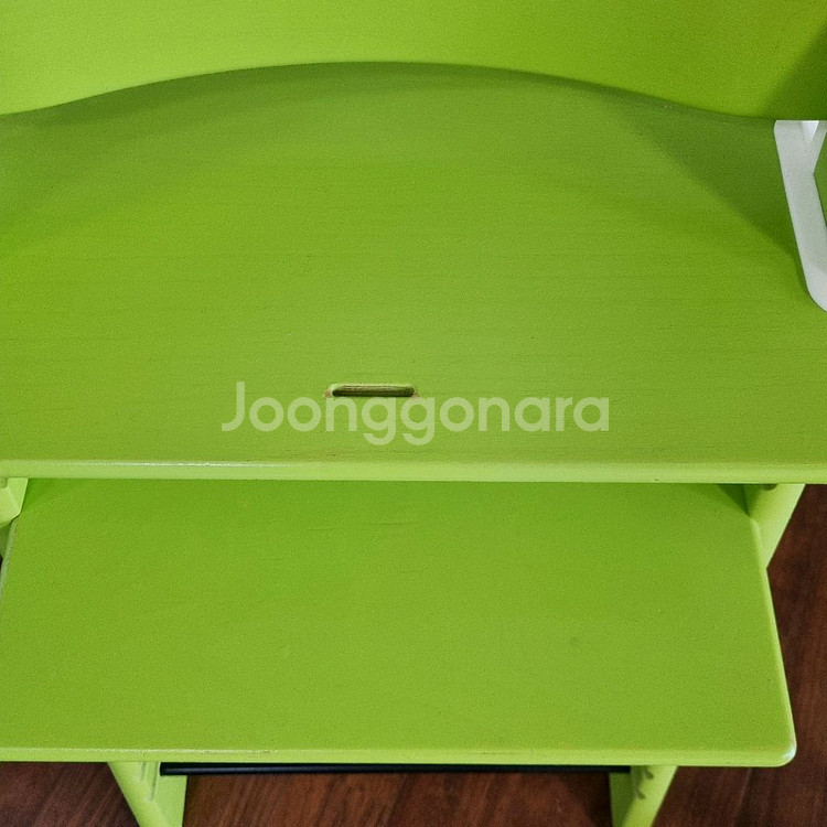 스토케 트립트랩 연두색 아기 유아식 의자 하이체어--5