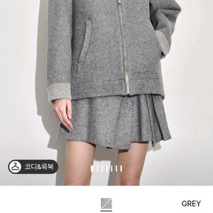 타임 캐시미어 블렌드 후드점퍼(시스템 더캐시미어)