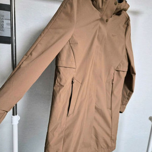 55) 리복 여성 방풍 후드 롱 패딩 자켓