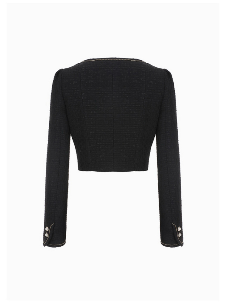 그레이스유 트위드 자켓+스커트 셋업 투피스--2