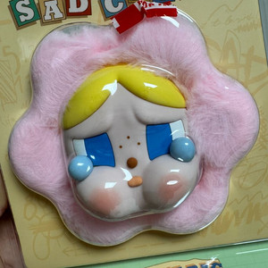 팝마트 크라이베이비 새드 클럽 실리콘 플러시 이어폰 백