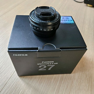 후지 xf27mm 2.8 렌즈