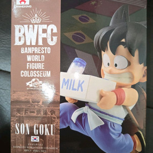 드래곤볼 BWFC 조형천하 유년기 우유배달 버전 손오공