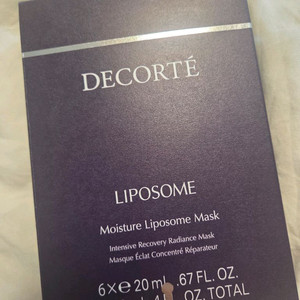 데코르테 리포솜 마스크팩 4매