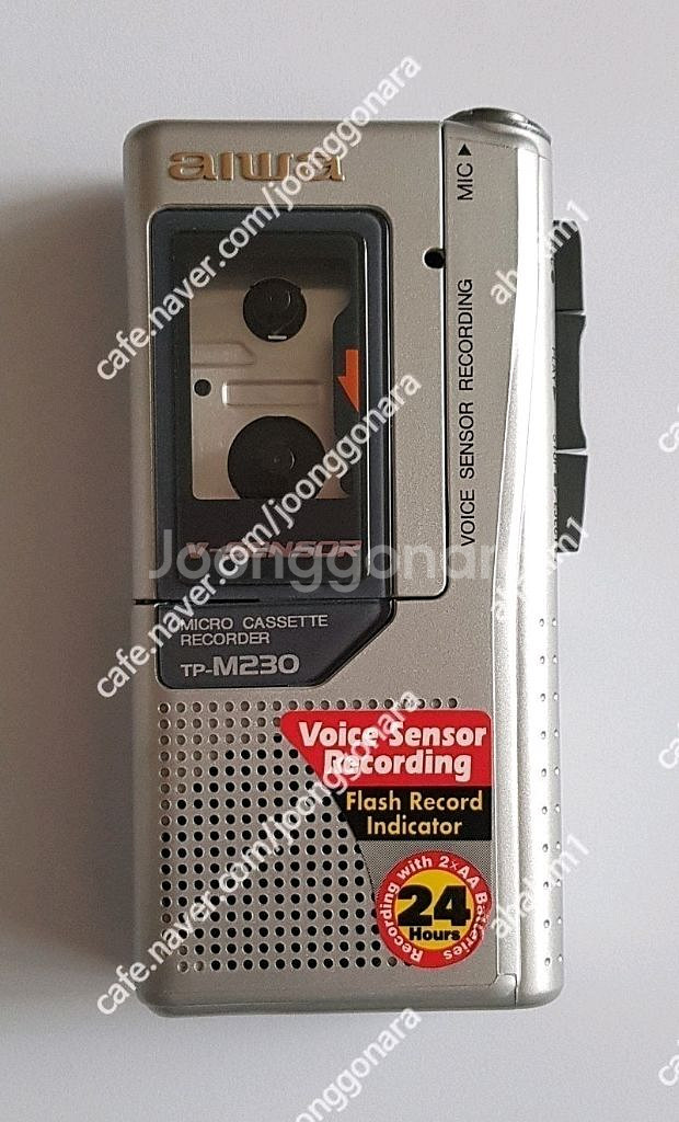 AIWA 아이와 고성능 마이크로 카세트 테이프 녹음기--0