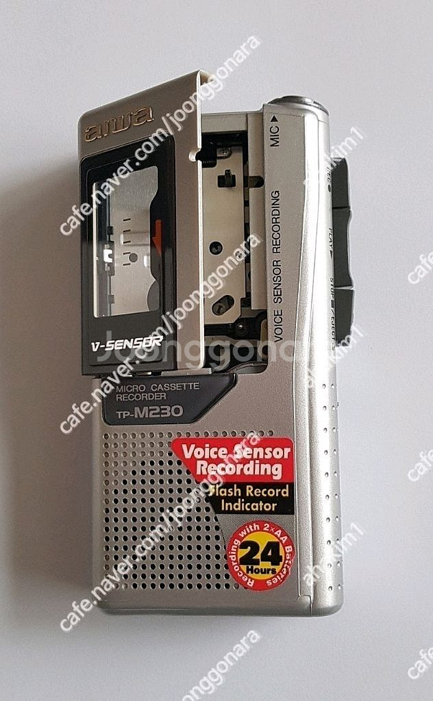 AIWA 아이와 고성능 마이크로 카세트 테이프 녹음기--5