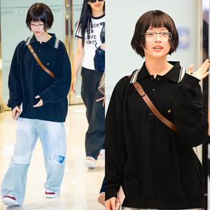 [2]캐피탈 멀티보더 카노코 랑글 카라 폴로 하니착용