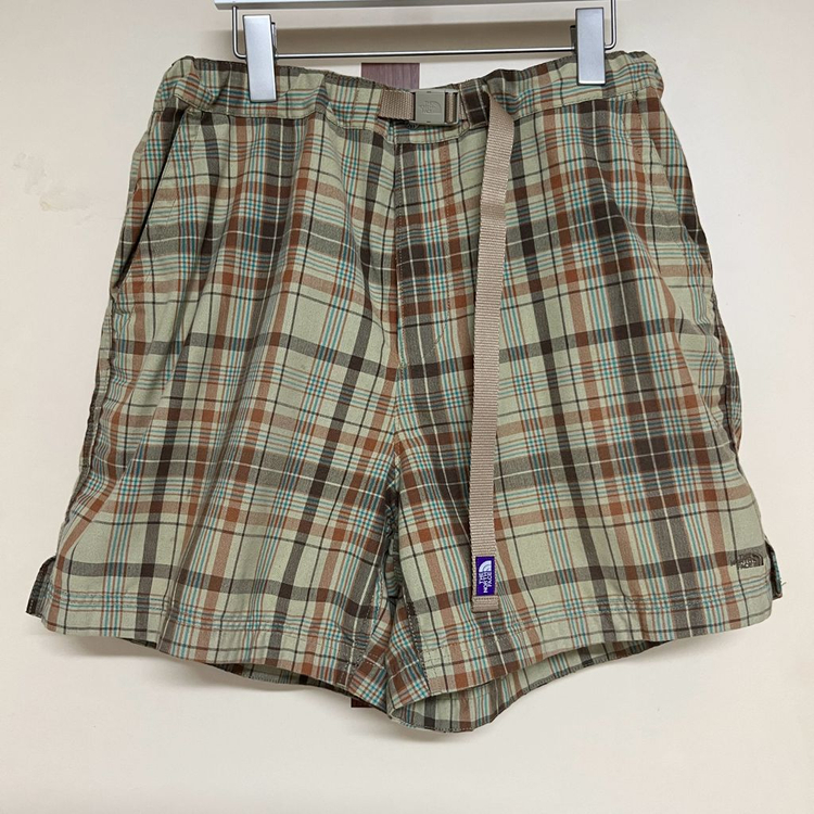 [36] 노스페이스 퍼플라벨 나나미카 마드라스 필드쇼츠 이미지