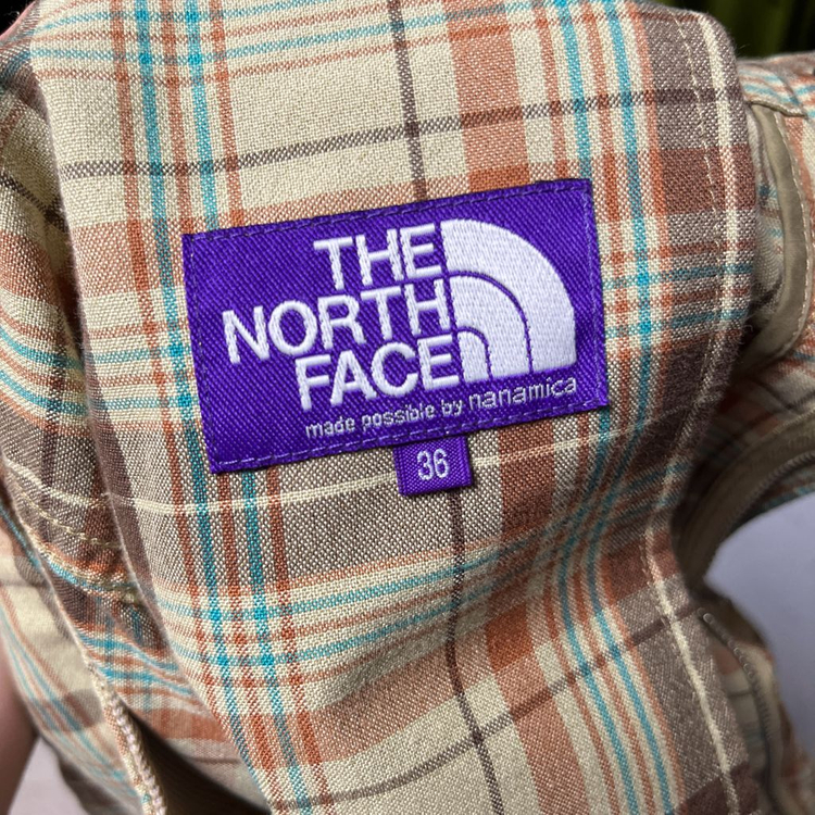 [36] 노스페이스 퍼플라벨 나나미카 마드라스 필드쇼츠 이미지