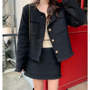 (새상품)트위드 스커트M 결혼식하객룩