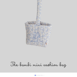 프레젠트 프로젝트 쿠션백 미니쿠션백 구해요