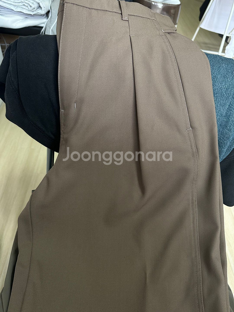 인사일런스 프론트 라인 울 팬츠 ASH BROWN--1