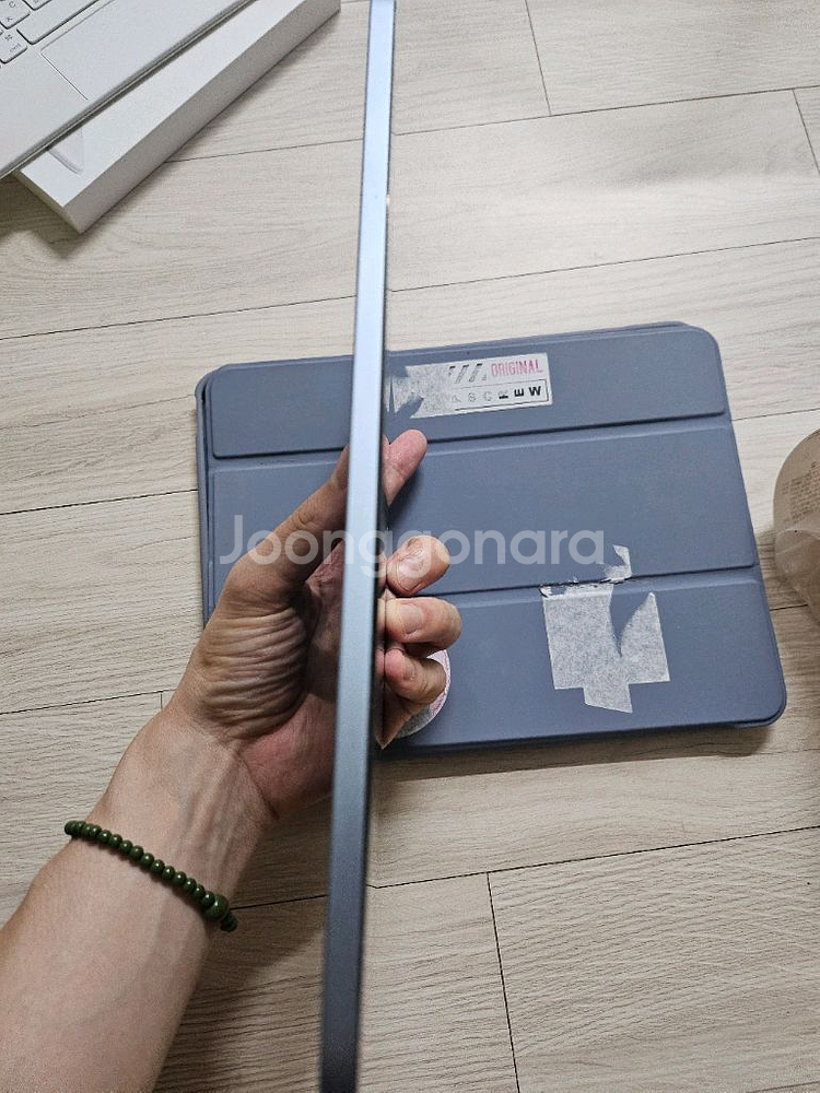 아이패드 에어4세대 256기가 wifi 스카이블루 팜--3