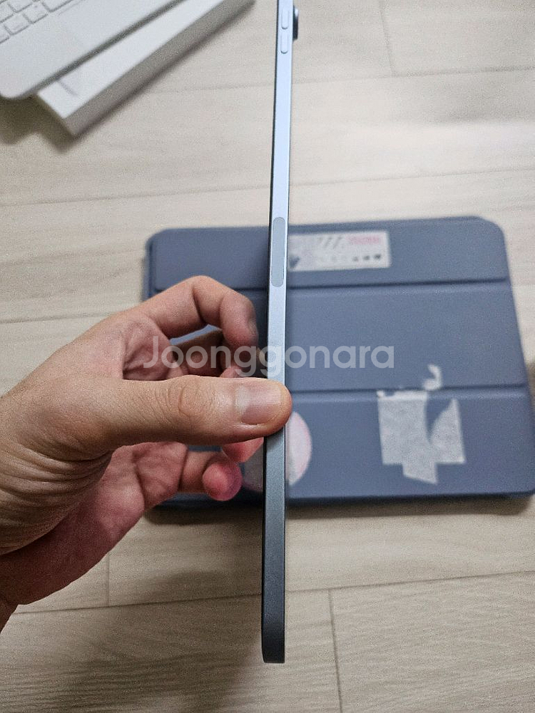 아이패드 에어4세대 256기가 wifi 스카이블루 팜--4