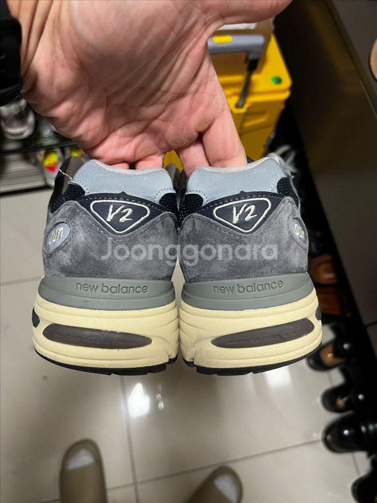 뉴발란스 991v2 Made in UK 굴그레이--4