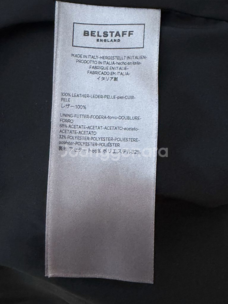 벨스타프 블랙 여성 가죽 자켓 38--3