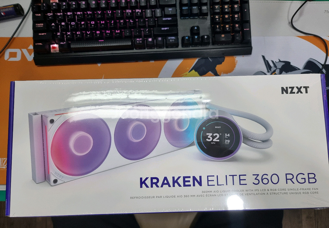KRAKEN ELITE V2 360 RGB 화이트--0