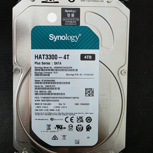 시놀로지HDD 4tb 1개 팝니다