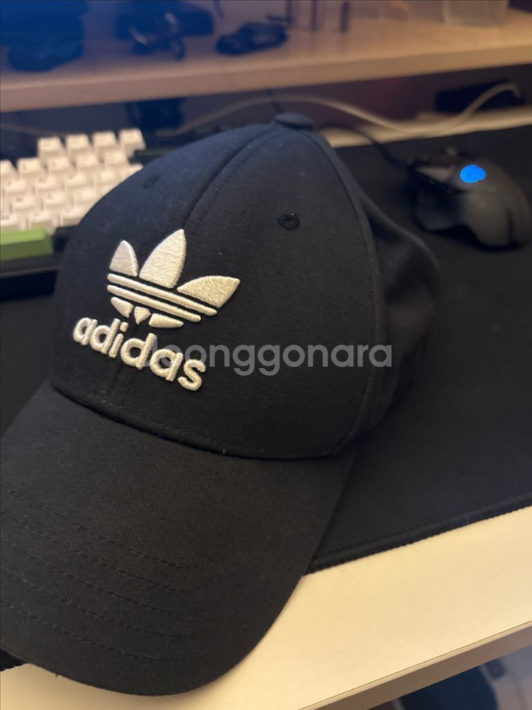 아디다스 자수 모자 (쿨거시 네고)--0