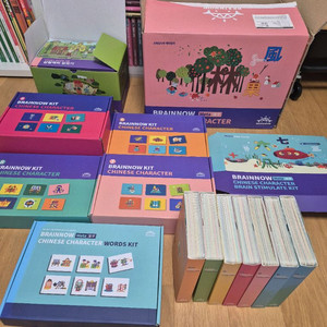 브레인나우 한자, 한글 dvd 이미지
