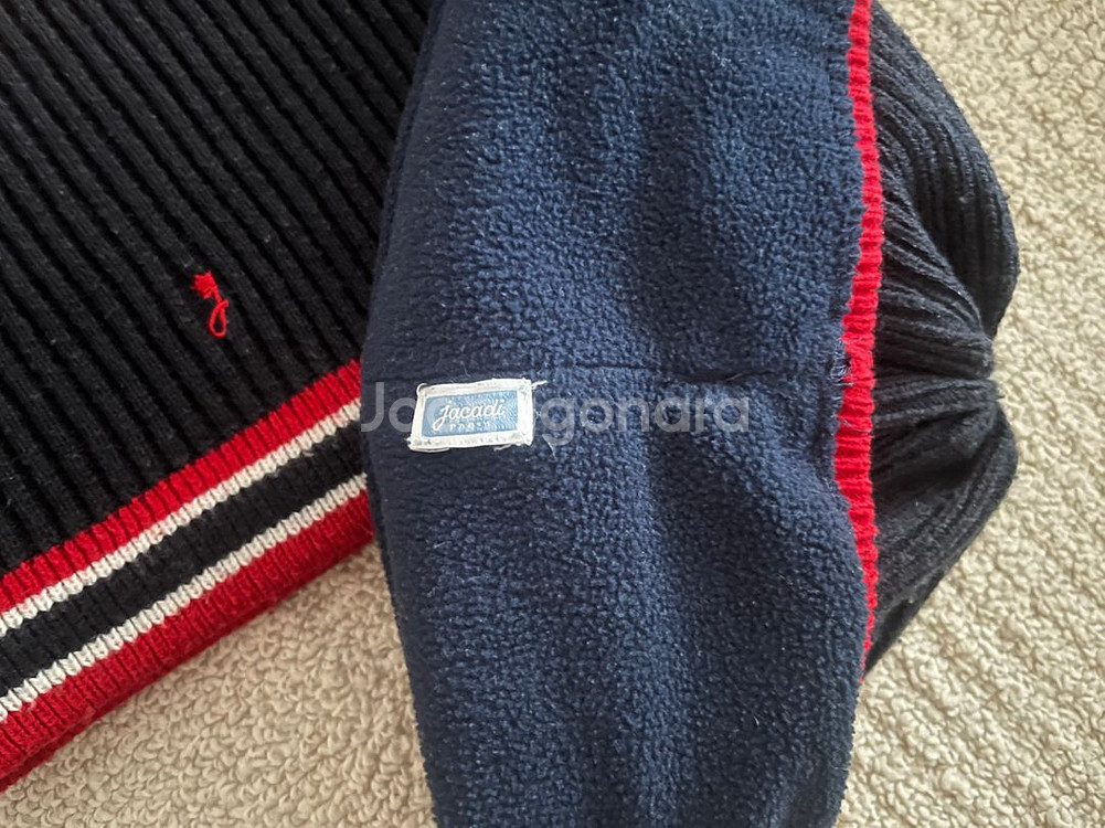 자카디 모자 목도리세트--1