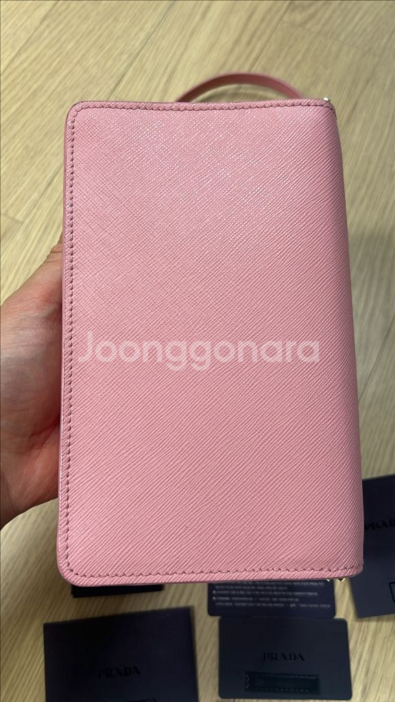 프라다 사피아노가죽 숄더백--1