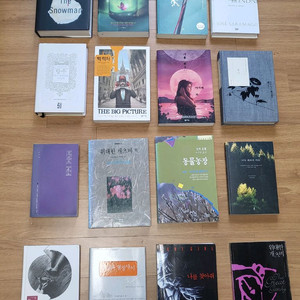 추리소설 책 및 유명 교양 문학 도서들