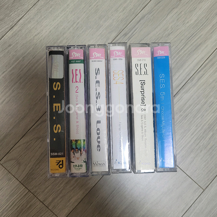 S.E.S. 에스이에스 cd 및 키세트 테이프 일괄--5