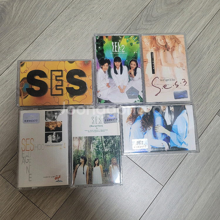 S.E.S. 에스이에스 cd 및 키세트 테이프 일괄--3