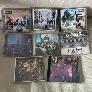 오아시스 Oasis 음반 CD (희귀 라이브 포함)