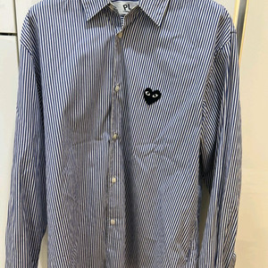 꼼데가르송 스트라이프셔츠 XL (새상품급)