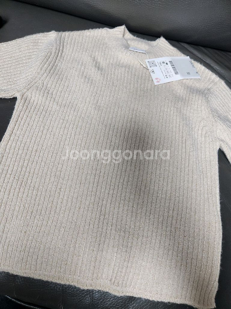 자라키즈 반짝이 스웨터 4-5y 새상품--4