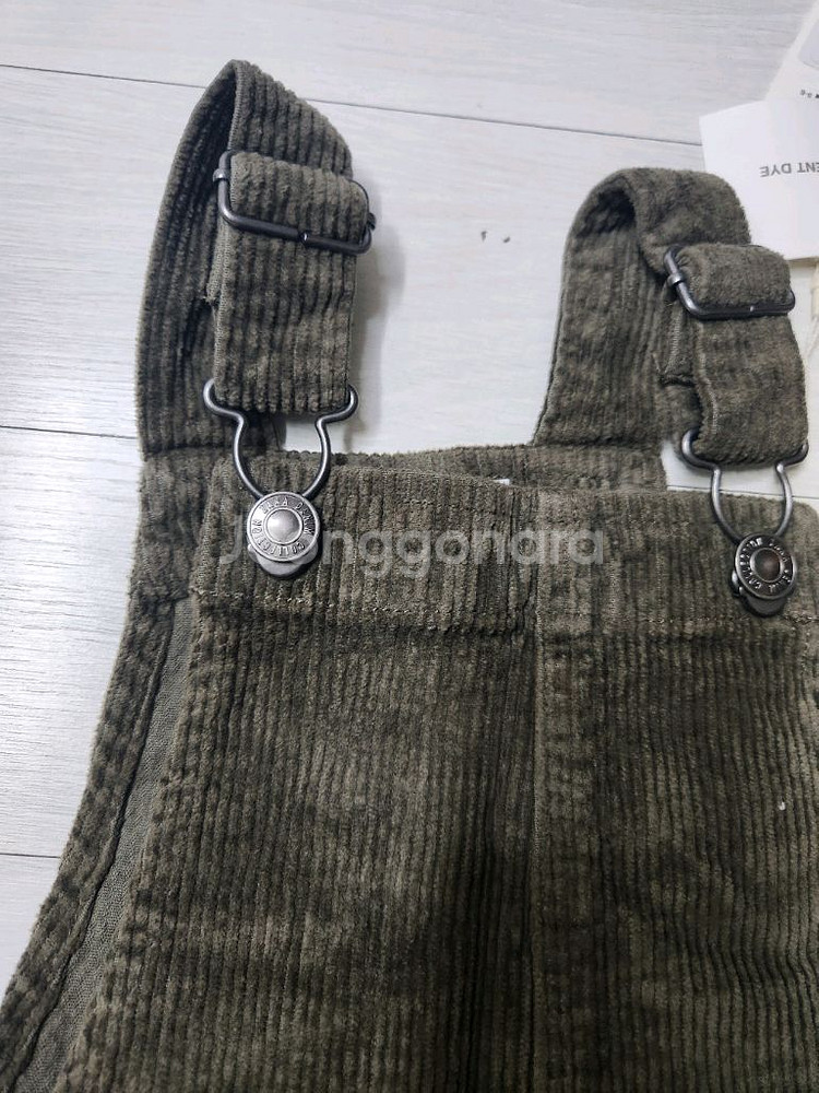 자라키즈 콤포트 코듀로이 오버롤 4-5y 새상품--3