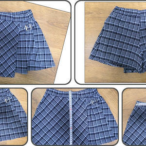 아동 자라 버뮤다 버클 치마바지 네이비 [140]