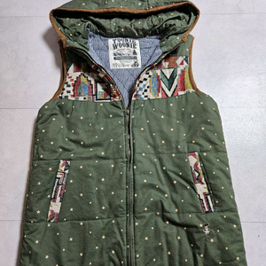 투니우니 후드 패딩 조끼 66