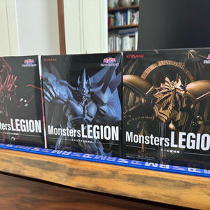 코나미 유희왕 몬스터즈 레기온 삼환신 피규어