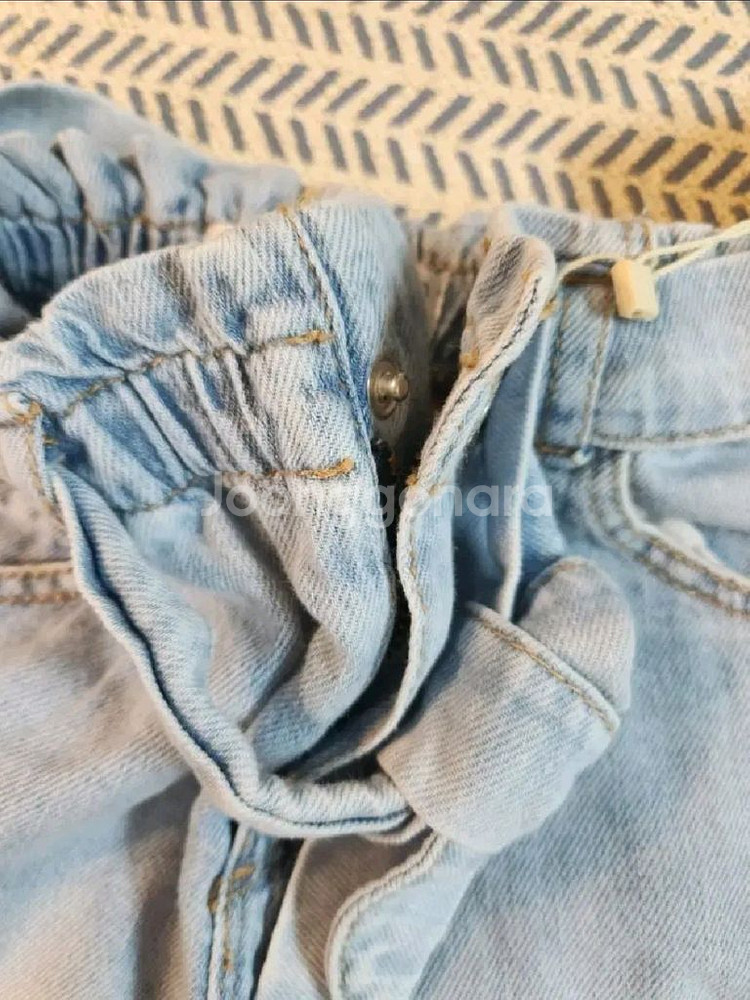 자라키즈 페이즐리 포켓 와이드 벨트 진 4-5y 새상품--2