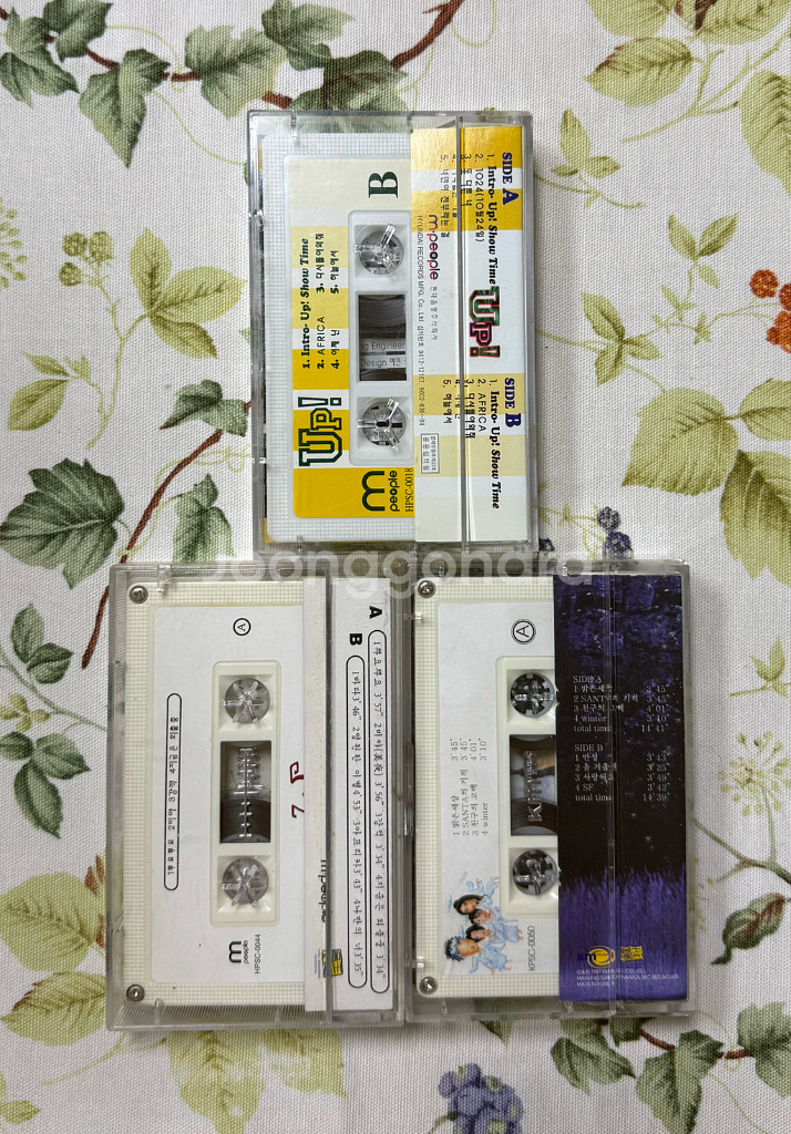 유피 (UP) 1집~3집 카세트테이프--1
