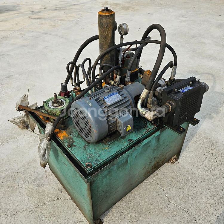 5마력 유압펌프--0